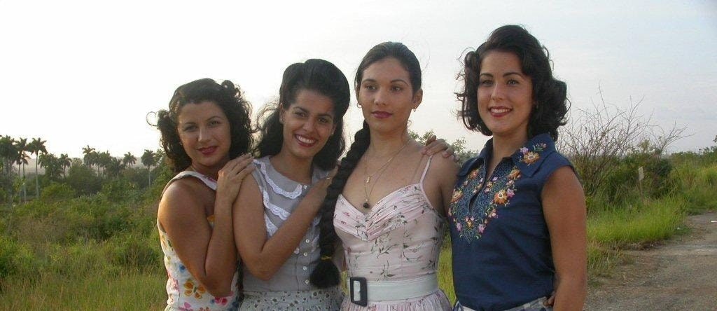 Actrices que representaron a las hermanas Mirabal en En el Tiempo de las Mariposas