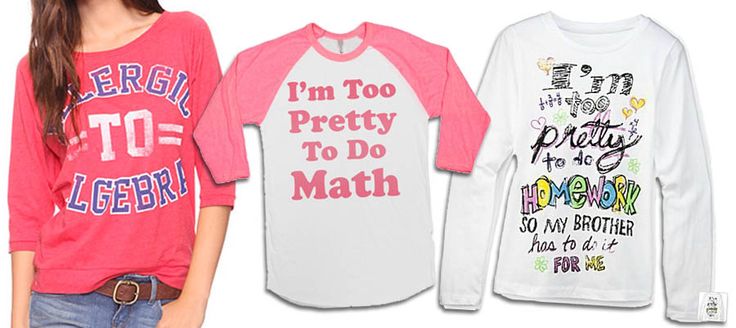 camisetas, rosa, niñas, sexismo,estereotipos